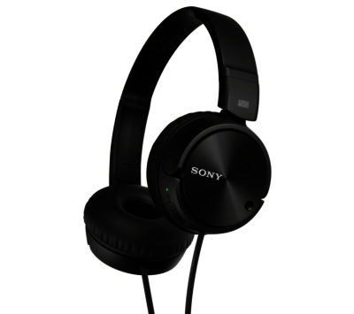 SONY  MDR-ZX110NAB Noise-Cancelling Headphones - Black